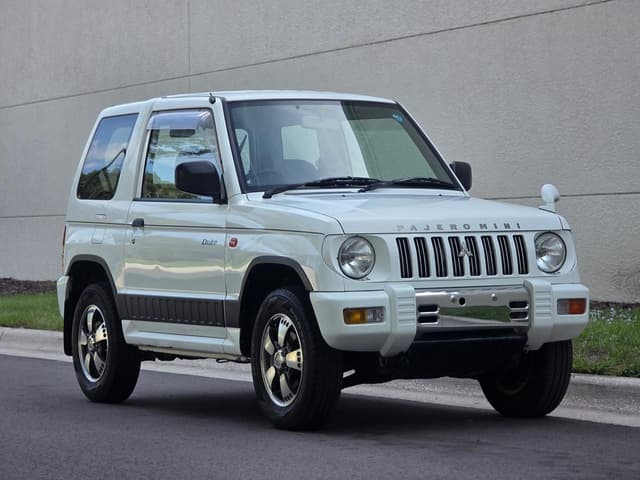 1998 Mitsubishi Pajero Mini JDM car for sale — photo 2 of 25