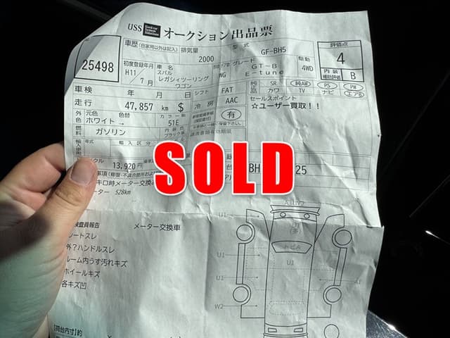1999 Subaru Legacy JDM car for sale — photo 19 of 25