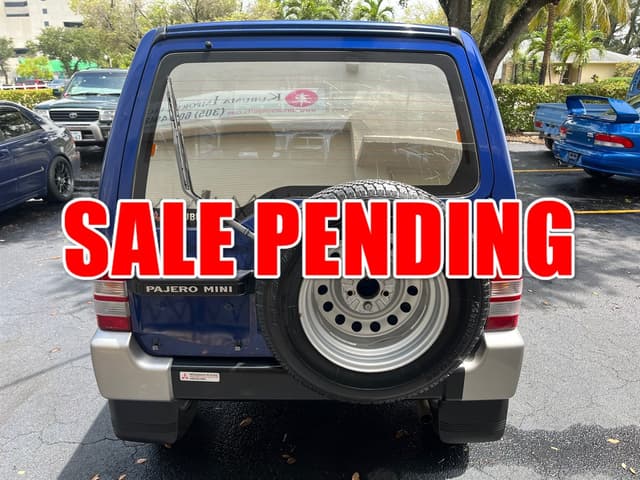1995 Mitsubishi Pajero Mini JDM car for sale — photo 6 of 17